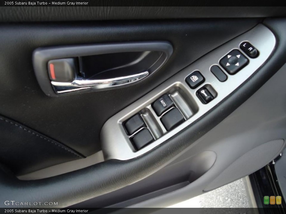 Medium Gray Interior Controls for the 2005 Subaru Baja Turbo #45629628