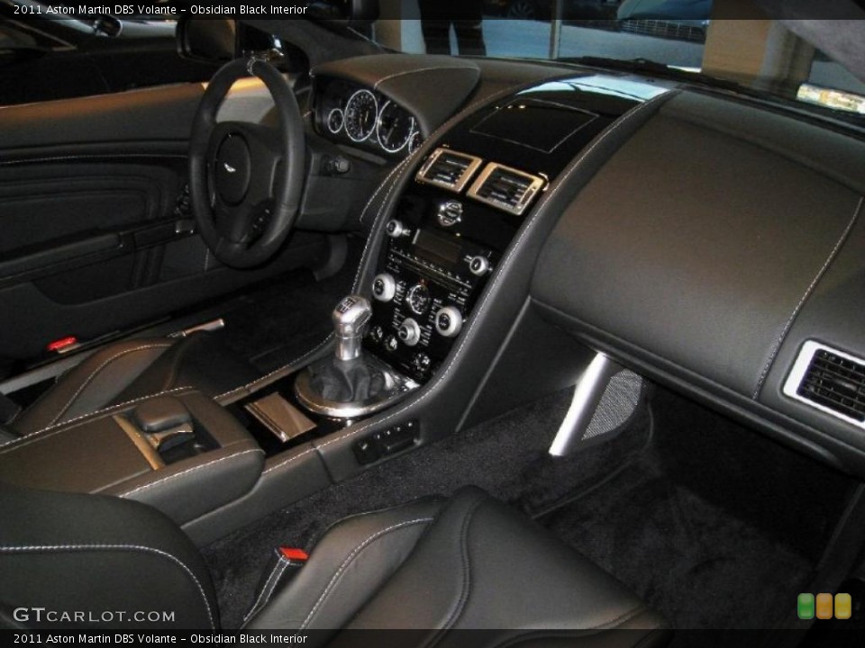 Obsidian Black Interior Dashboard for the 2011 Aston Martin DBS Volante #45630188
