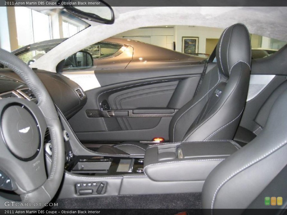 Obsidian Black Interior Photo for the 2011 Aston Martin DBS Coupe #45630616