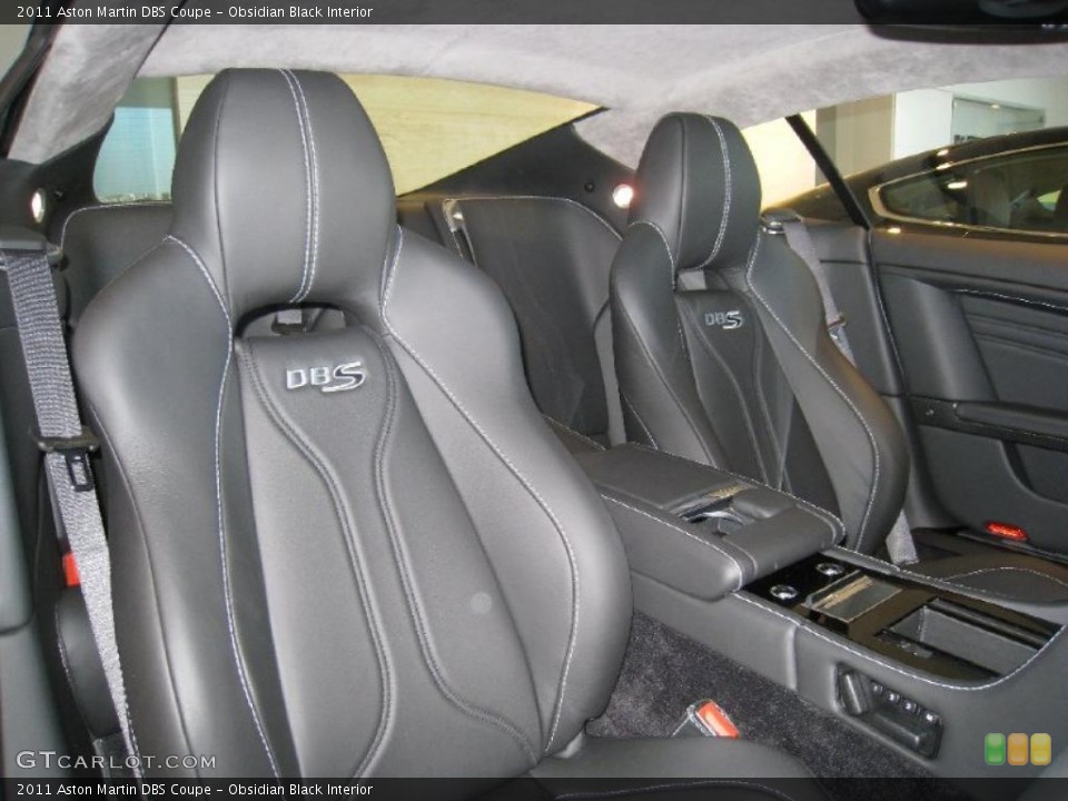 Obsidian Black Interior Photo for the 2011 Aston Martin DBS Coupe #45630637