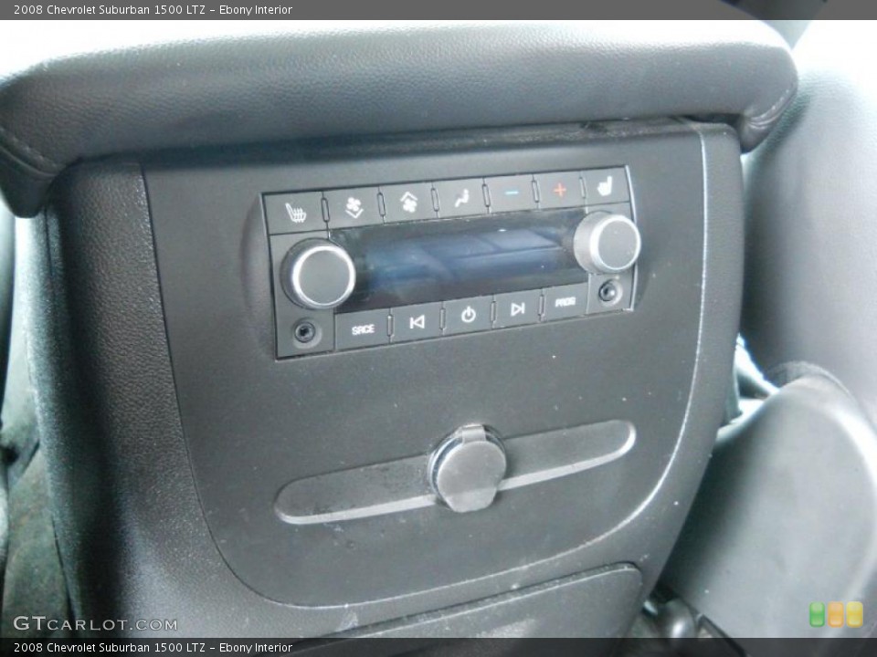 Ebony Interior Controls for the 2008 Chevrolet Suburban 1500 LTZ #45630785