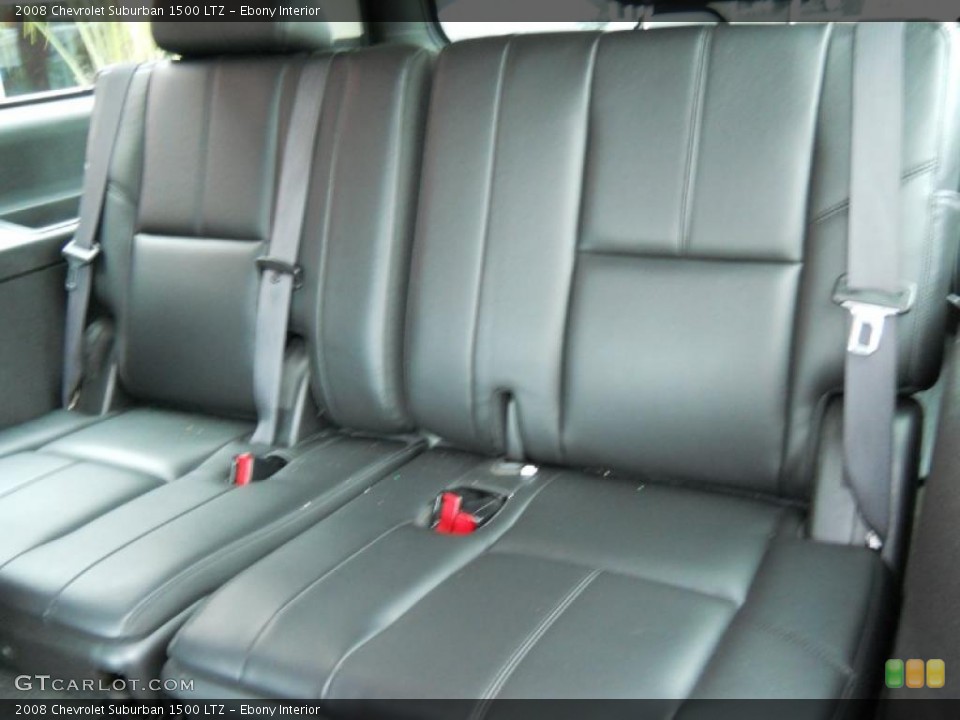 Ebony Interior Photo for the 2008 Chevrolet Suburban 1500 LTZ #45630797