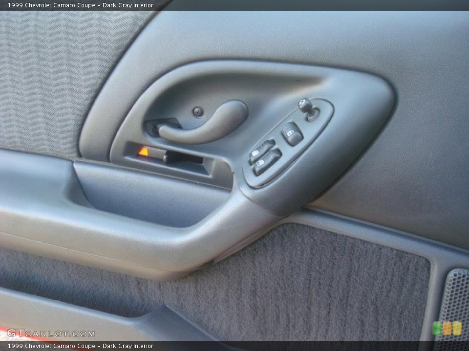 Dark Gray Interior Controls for the 1999 Chevrolet Camaro Coupe #45631565