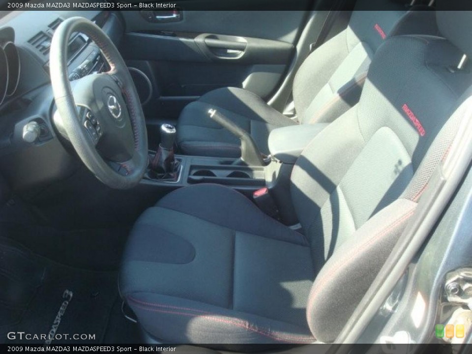 Black Interior Photo for the 2009 Mazda MAZDA3 MAZDASPEED3 Sport #45632409