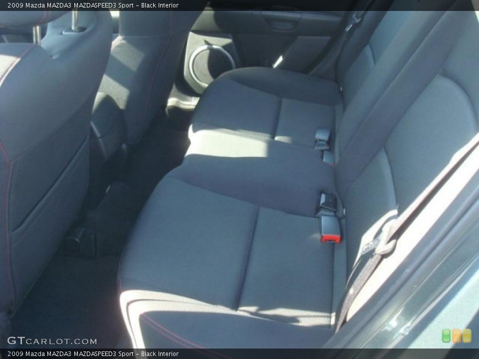 Black Interior Photo for the 2009 Mazda MAZDA3 MAZDASPEED3 Sport #45632417