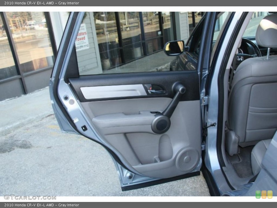 Gray Interior Door Panel for the 2010 Honda CR-V EX-L AWD #45634145