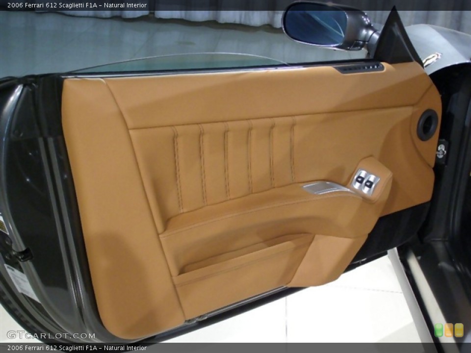 Natural Interior Door Panel for the 2006 Ferrari 612 Scaglietti F1A #45635