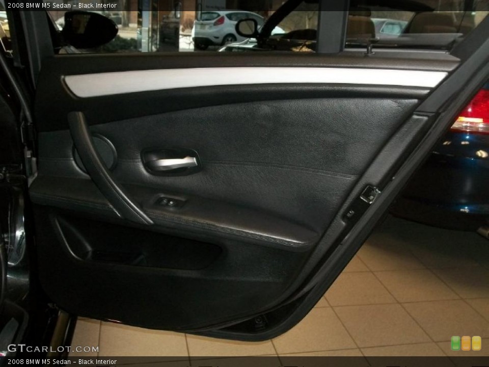 Black Interior Door Panel for the 2008 BMW M5 Sedan #45636293