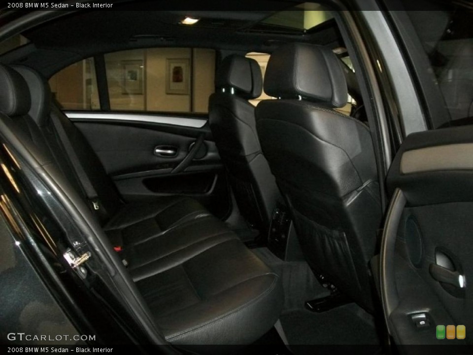 Black Interior Photo for the 2008 BMW M5 Sedan #45636301