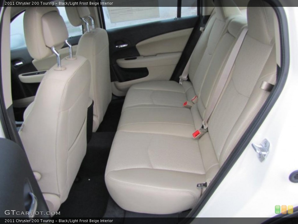 Black/Light Frost Beige Interior Photo for the 2011 Chrysler 200 Touring #45639996