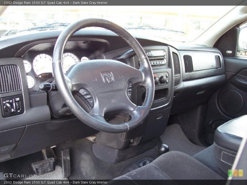 Dark Slate Gray Interior Photo for the 2002 Dodge Ram 1500 SLT Quad Cab 4x4 #45642465