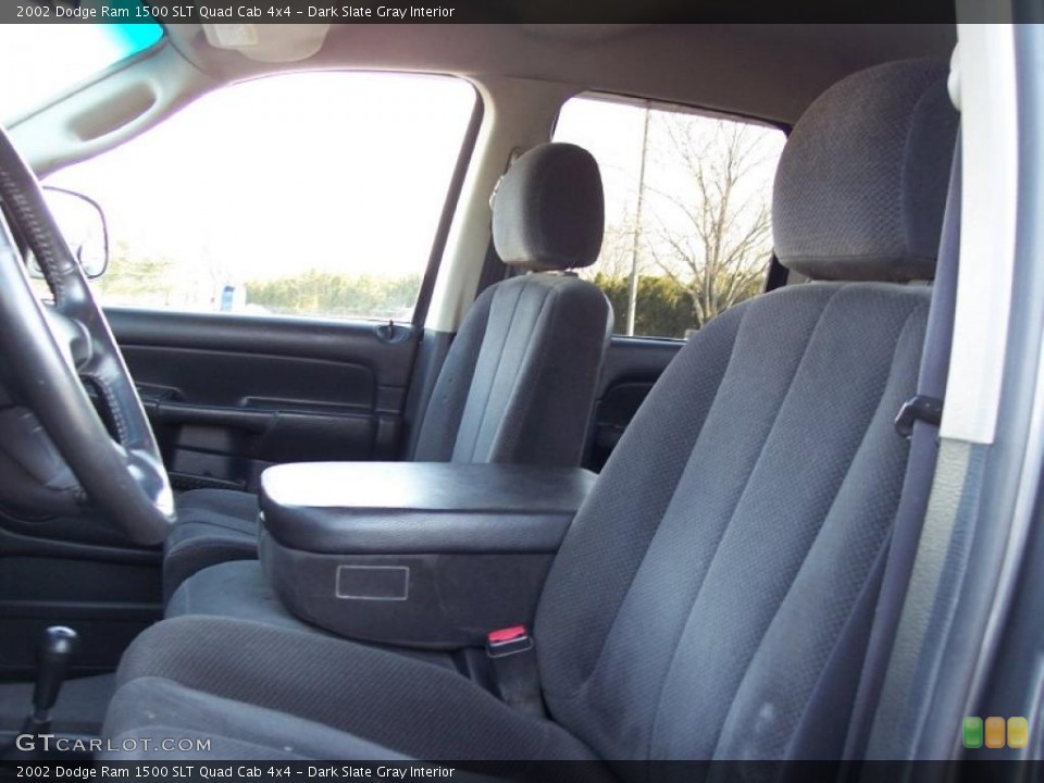 Dark Slate Gray Interior Photo for the 2002 Dodge Ram 1500 SLT Quad Cab 4x4 #45642485