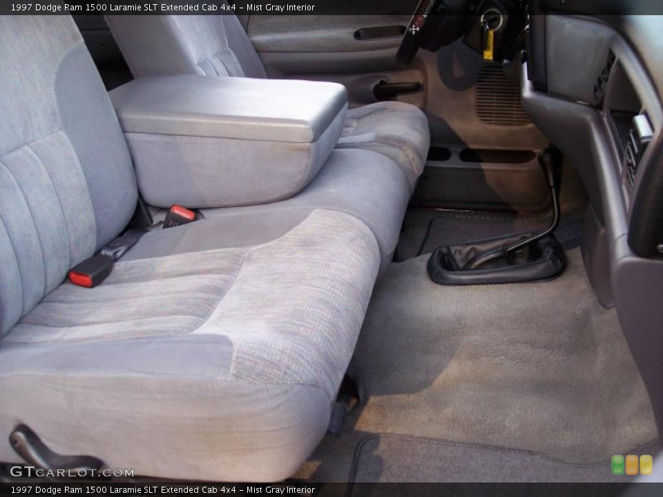 Mist Gray Interior Photo for the 1997 Dodge Ram 1500 Laramie SLT Extended Cab 4x4 #45643757