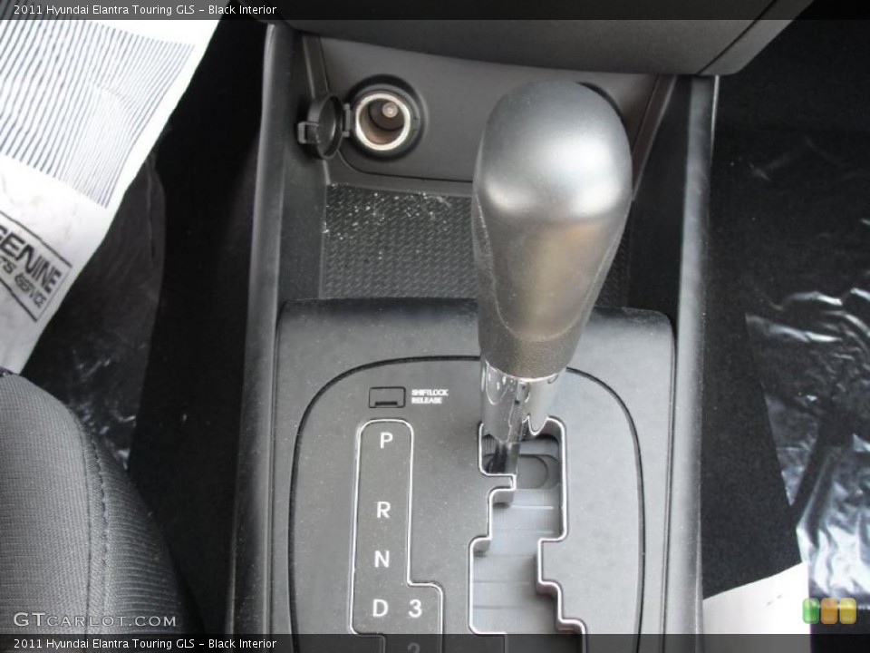 Black Interior Transmission for the 2011 Hyundai Elantra Touring GLS #45650237