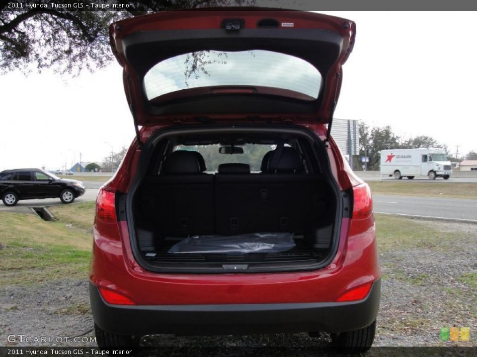 Taupe Interior Trunk for the 2011 Hyundai Tucson GLS #45650489