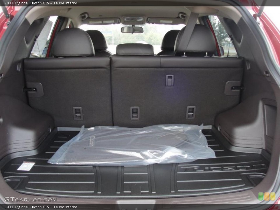 Taupe Interior Trunk for the 2011 Hyundai Tucson GLS #45650497