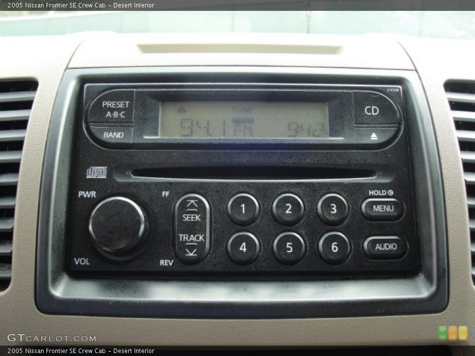 Desert Interior Controls for the 2005 Nissan Frontier SE Crew Cab #45651869