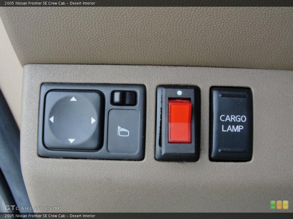 Desert Interior Controls for the 2005 Nissan Frontier SE Crew Cab #45651941