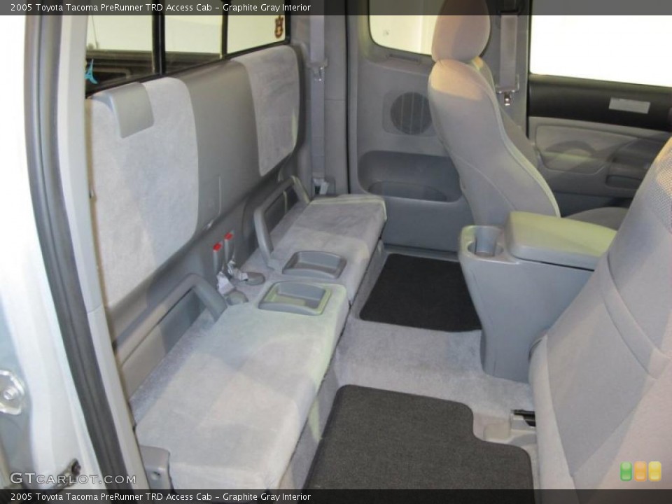 Graphite Gray Interior Photo for the 2005 Toyota Tacoma PreRunner TRD Access Cab #45656421