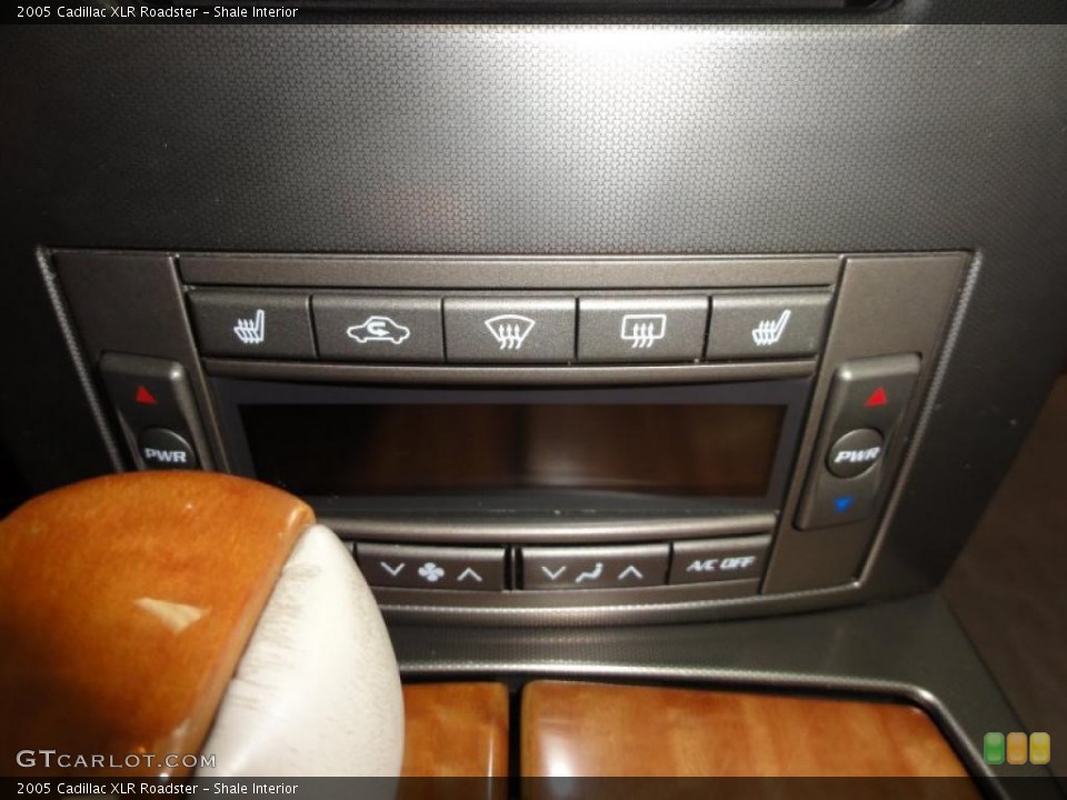 Shale Interior Controls for the 2005 Cadillac XLR Roadster #45657677