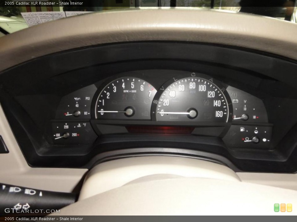 Shale Interior Gauges for the 2005 Cadillac XLR Roadster #45657705