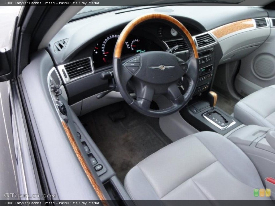 Pastel Slate Gray Interior Prime Interior for the 2008 Chrysler Pacifica Limited #45658141