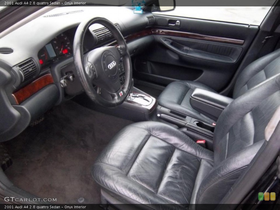 Onyx Interior Photo for the 2001 Audi A4 2.8 quattro Sedan #45661981