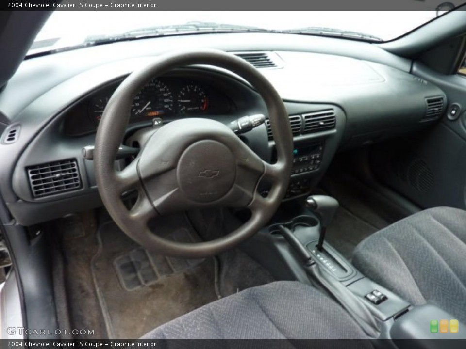 Graphite Interior Prime Interior for the 2004 Chevrolet Cavalier LS Coupe #45662153