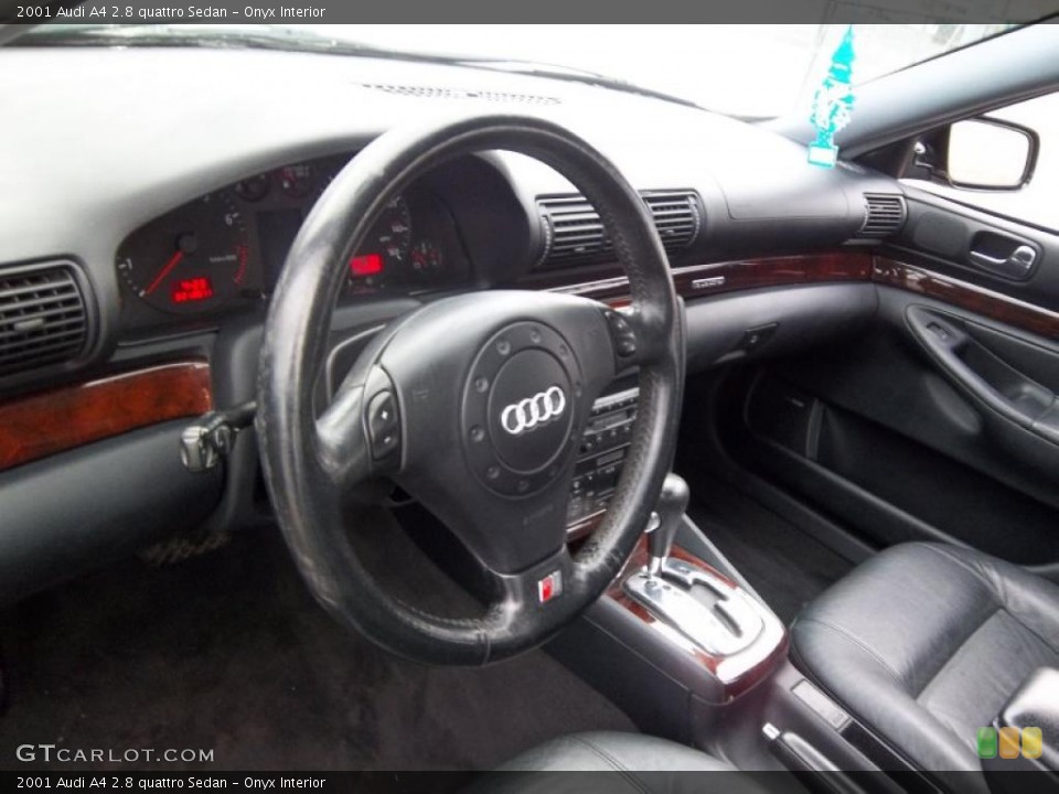 Onyx Interior Photo for the 2001 Audi A4 2.8 quattro Sedan #45662225