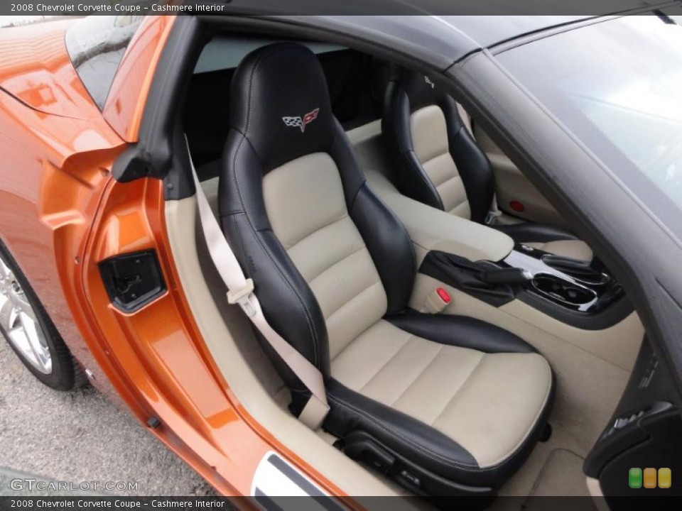 Cashmere Interior Photo for the 2008 Chevrolet Corvette Coupe #45662597