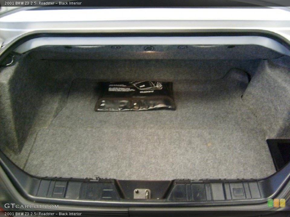 Black Interior Trunk for the 2001 BMW Z3 2.5i Roadster #45663041