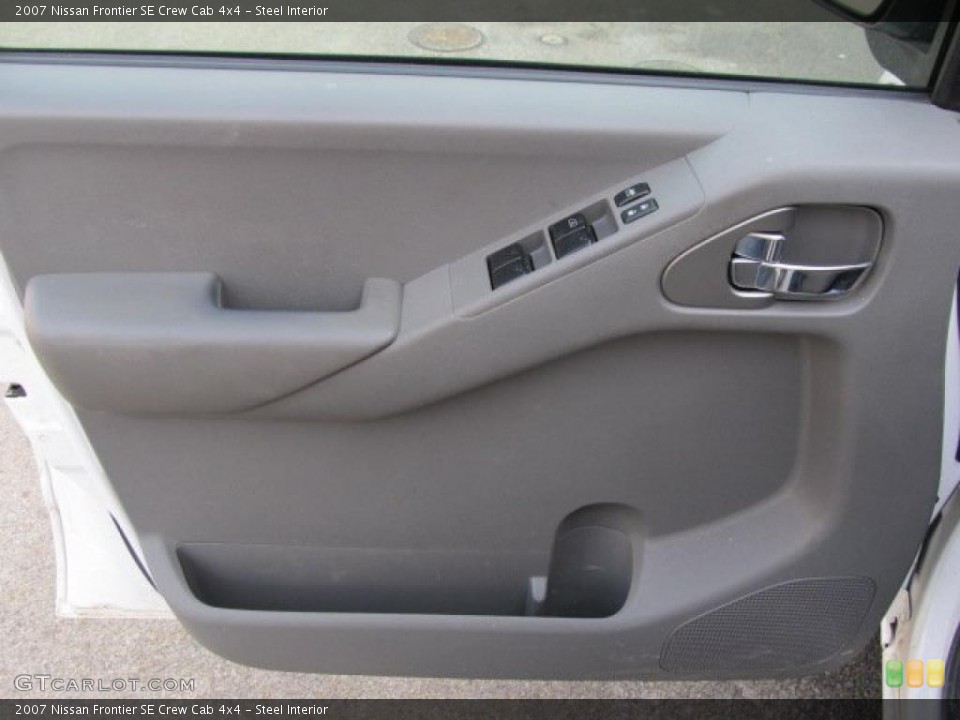 Steel Interior Door Panel for the 2007 Nissan Frontier SE Crew Cab 4x4 #45663307