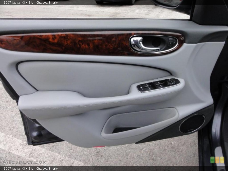 Charcoal Interior Door Panel for the 2007 Jaguar XJ XJ8 L #45664264