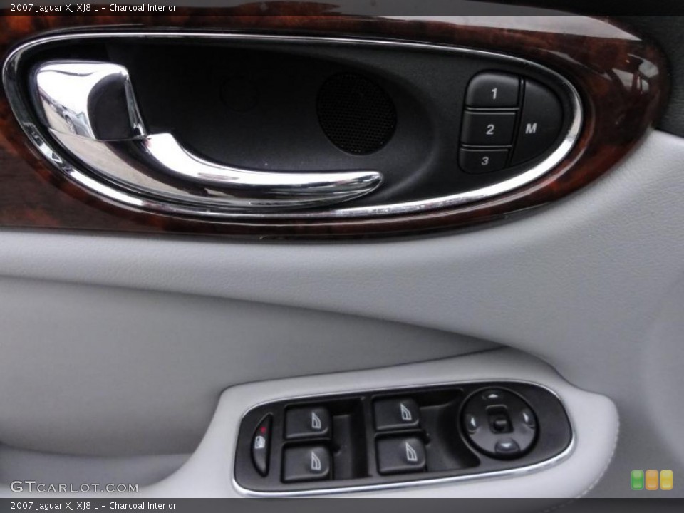 Charcoal Interior Controls for the 2007 Jaguar XJ XJ8 L #45664268
