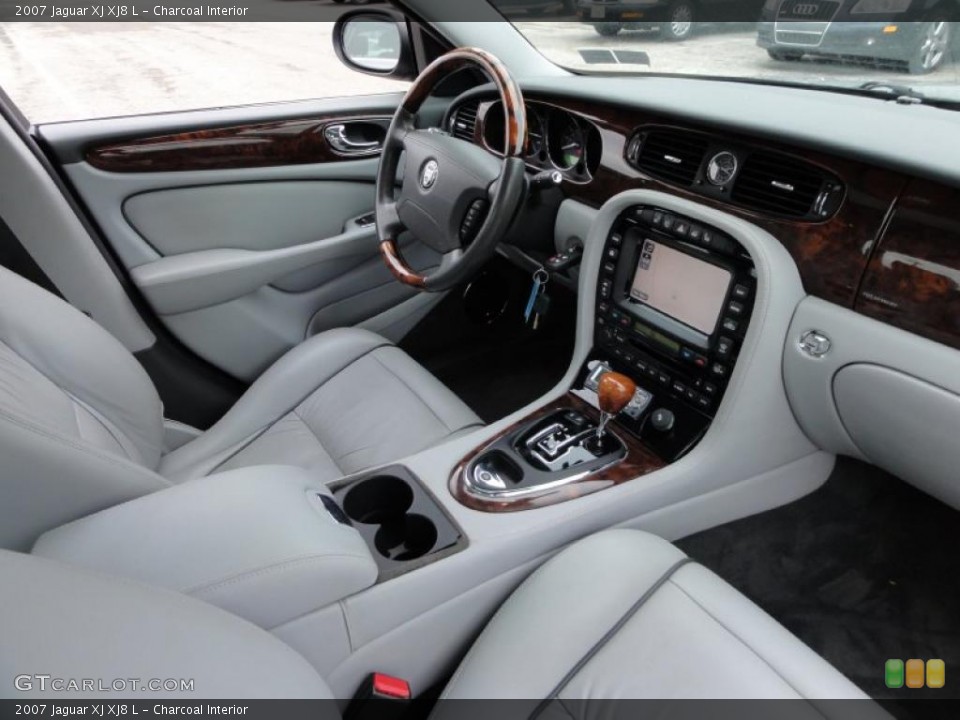 Charcoal Interior Dashboard for the 2007 Jaguar XJ XJ8 L #45664302