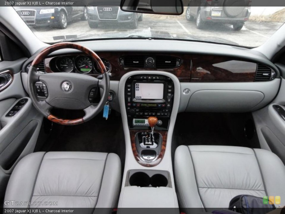 Charcoal Interior Dashboard for the 2007 Jaguar XJ XJ8 L #45664460