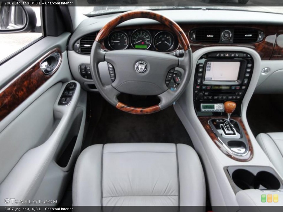 Charcoal Interior Dashboard for the 2007 Jaguar XJ XJ8 L #45664472