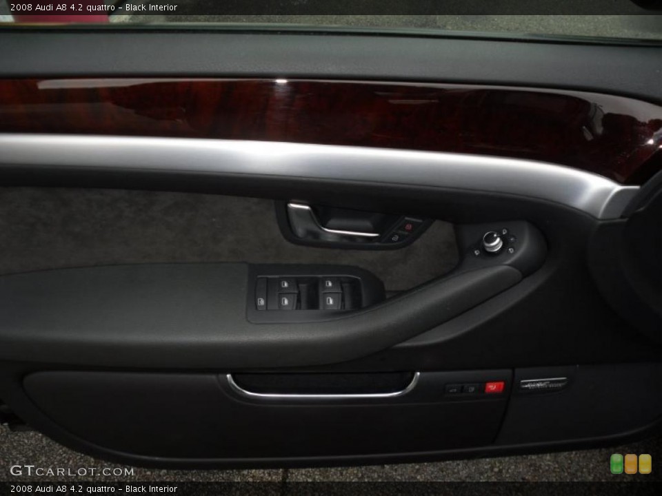 Black Interior Door Panel for the 2008 Audi A8 4.2 quattro #45664492