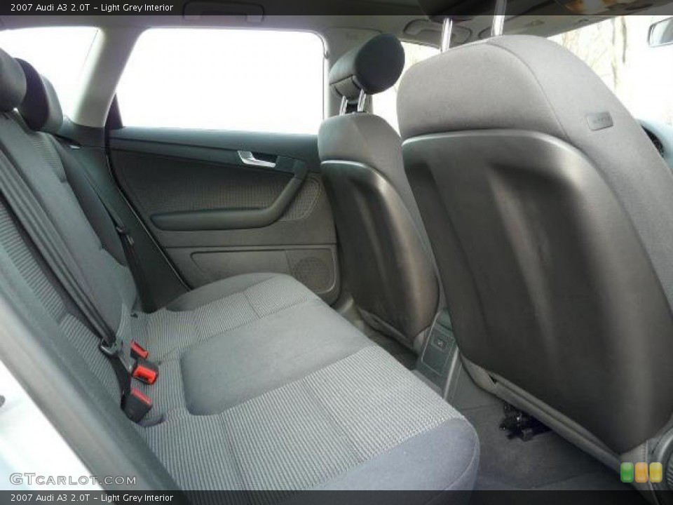 Light Grey 2007 Audi A3 Interiors