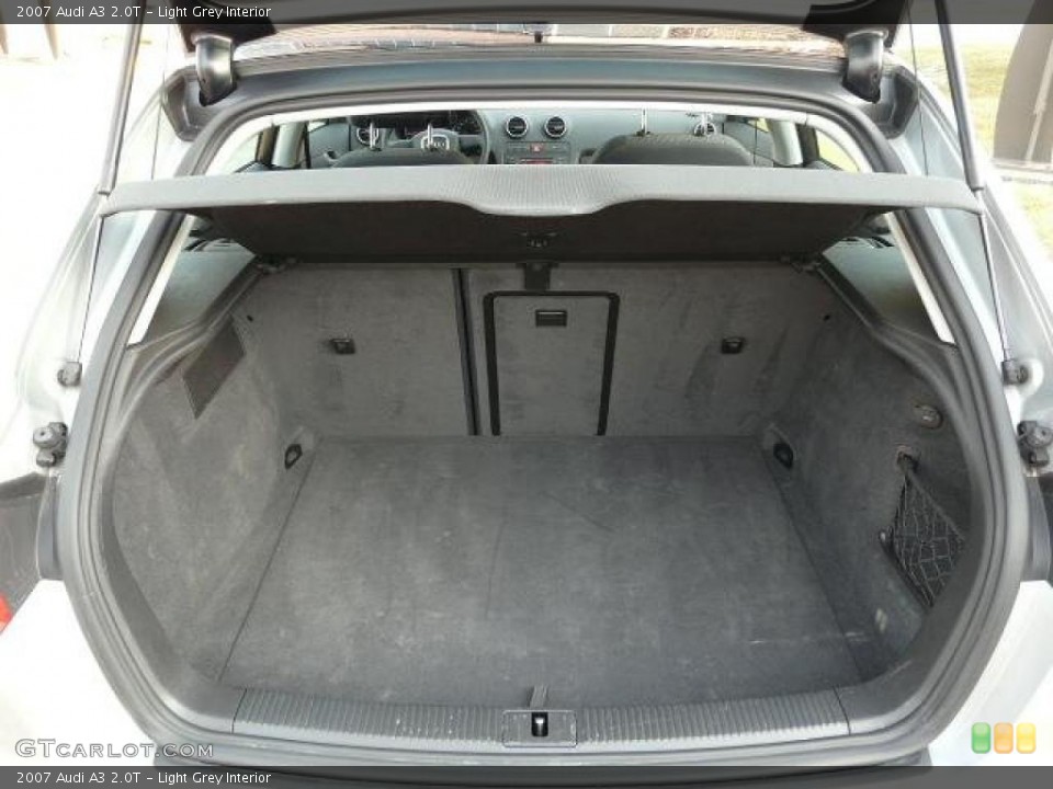 Light Grey Interior Trunk for the 2007 Audi A3 2.0T #45664876