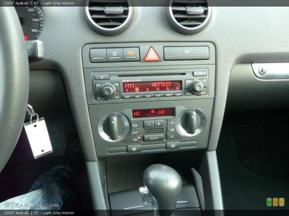 Light Grey Interior Controls for the 2007 Audi A3 2.0T #45664880