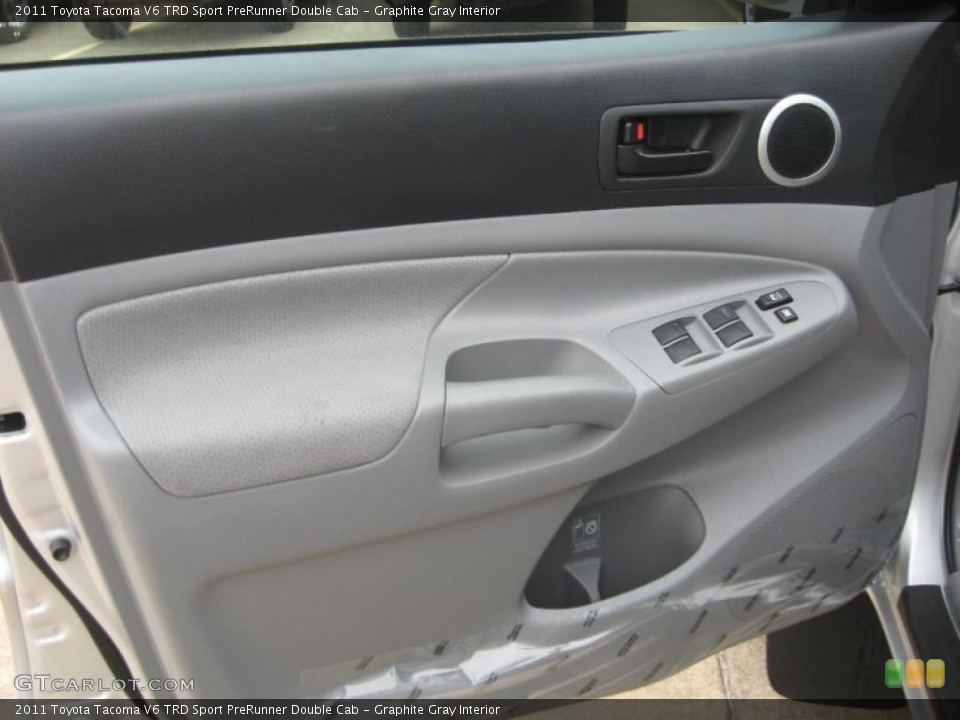 Graphite Gray Interior Door Panel for the 2011 Toyota Tacoma V6 TRD Sport PreRunner Double Cab #45665068