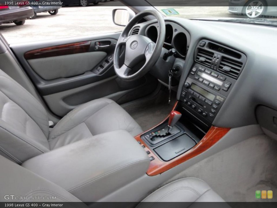 Gray Interior Photo for the 1998 Lexus GS 400 #45665120