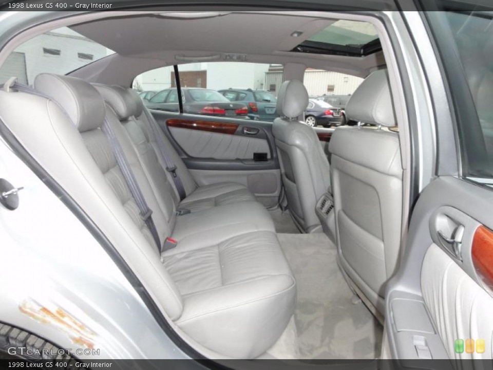 Gray Interior Photo for the 1998 Lexus GS 400 #45665140