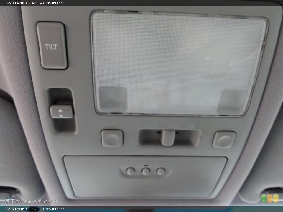 Gray Interior Controls for the 1998 Lexus GS 400 #45665345