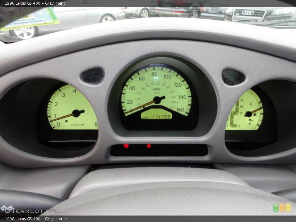 Gray Interior Gauges for the 1998 Lexus GS 400 #45665349