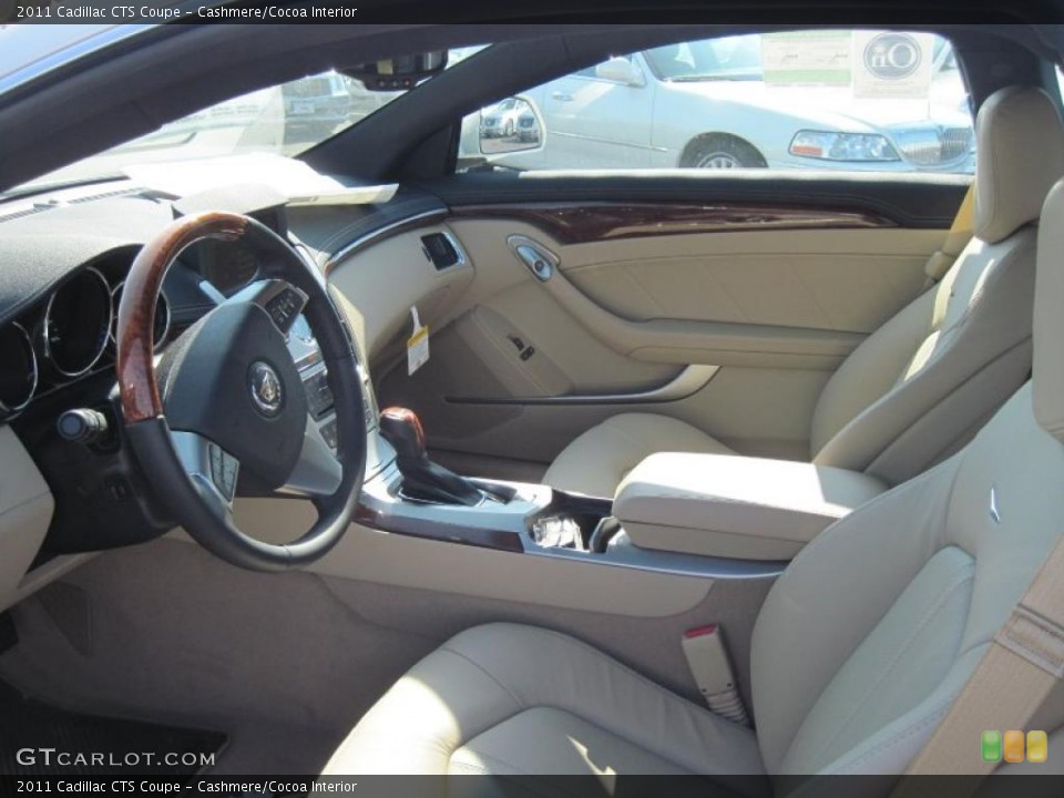 Cashmere/Cocoa Interior Photo for the 2011 Cadillac CTS Coupe #45666314