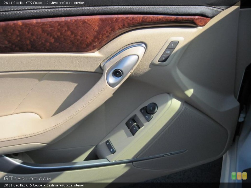 Cashmere/Cocoa Interior Door Panel for the 2011 Cadillac CTS Coupe #45666338