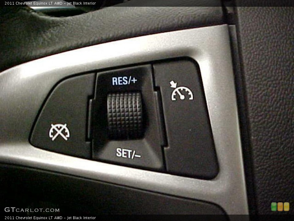 Jet Black Interior Controls for the 2011 Chevrolet Equinox LT AWD #45666868