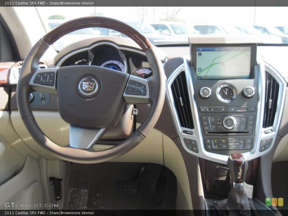 Shale/Brownstone Interior Dashboard for the 2011 Cadillac SRX FWD #45667911
